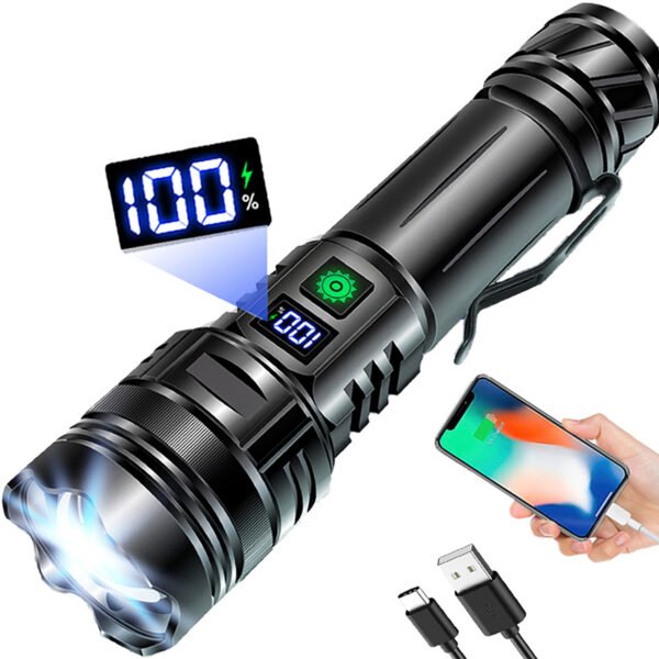 Linterna para patrullaje de 5000 mAh